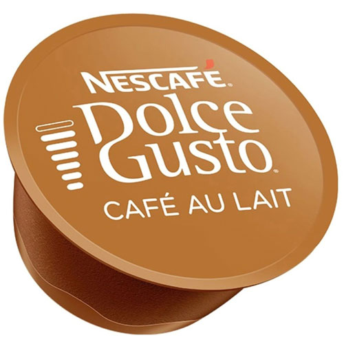 Nescafe Cafe Au Lait Coffee - Compatible with - Medium - 0.2 oz - 16 / Box