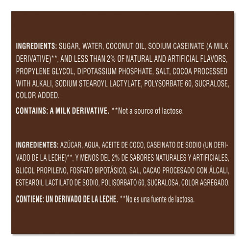 Nestle Liquid Creamer Pump Bottle, Salted Caramel Chocolate, 1.5 Liter