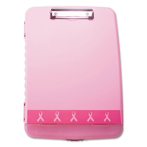 Officemate Breast Cancer Awareness Clipboard Box, 3/4