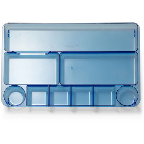 Officemate Drawer Tray, 9-Compartment, 14"Wx9"Dx1-1/10"H, TBE