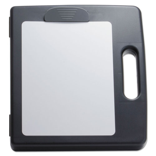 Officemate Portable Dry Erase Clipboard Case, 4 Compartments, 1/2
