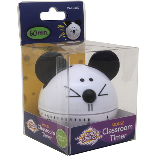 Pacon Classroom Timer, 1 Hour, For Classroom, Black, White