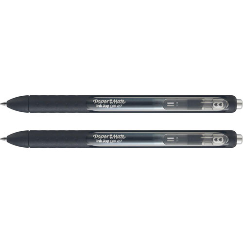 Papermate® Retractable Gel Pens, .7mm, 2/PK, Blue Barrel/Ink