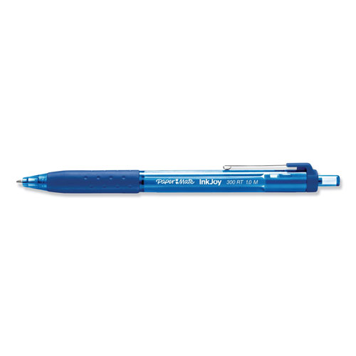 Papermate® InkJoy 300 RT Retractable Ballpoint Pen, Medium 1 mm, Blue Ink/Barrel, 36/Pack