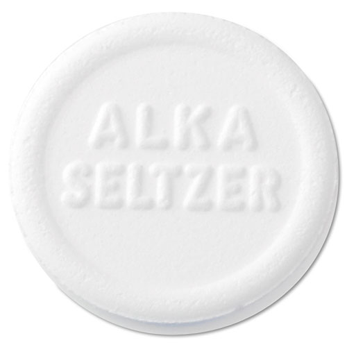 Alka-Seltzer® Antacid and Pain Relief Medicine, Two-Pack, 50 Packs/Box