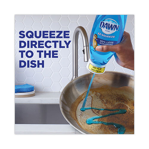 Dawn Ultra Liquid Dish Detergent, Dawn Original, 22 oz E-Z Squeeze Bottle, 6/Carton
