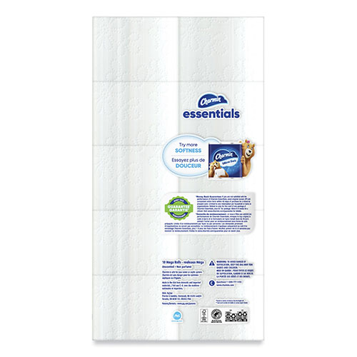 Charmin Essentials Soft Bathroom Tissue, Septic Safe, 2-Ply, White, 330 Sheets/Roll, 30 Rolls/Carton