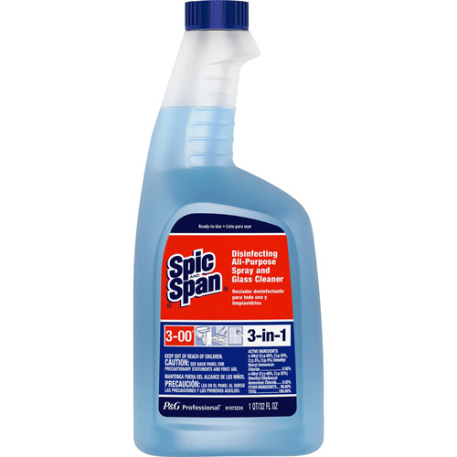 Spic and Span All Purpose Disinfectant/Glass Cleaner, 32oz, Fresh/BE