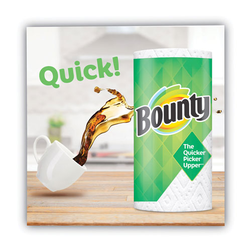 Bounty Select-a-Size Kitchen Roll Paper Towels, 2-Ply, White, 5.9 x 11, 147 Sheets/Roll, 6 Rolls/Pack