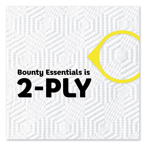 Bounty Essentials Paper Towels, 40 Sheets/Roll, 30 Rolls/Carton