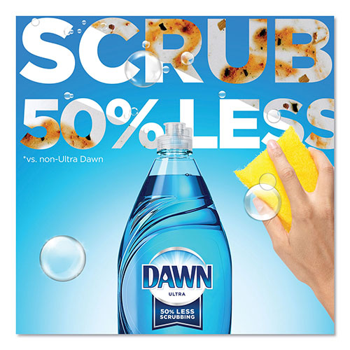 Dawn Original Dishwashing Liquid, Ready-To-Use Liquid, 75 fl oz (2.3 quart), Original Scent, 6/Carton