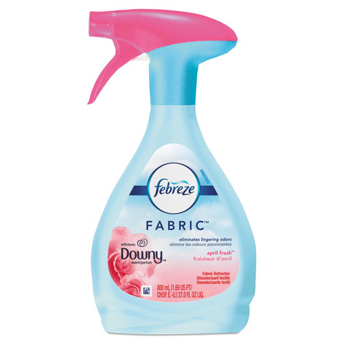Febreze Fabric Refresher, Downy April Fresh Scent, 27 oz. Spray Bottle, 4/Case