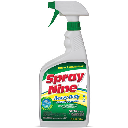 Spray Nine® Multipurpose Cleaner/Disinfectant Spray, 22oz., 12/CT, CL