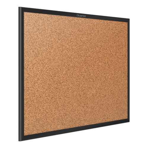 Quartet® Classic Series Cork Bulletin Board, 72x48, Black Aluminum Frame