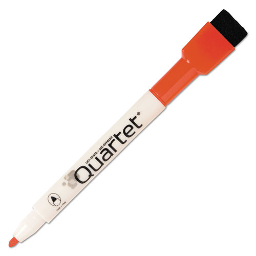 Quartet® Low-Odor ReWritables Dry Erase Mini-Marker Set, Fine Tip, Assorted Colors, 6/Set