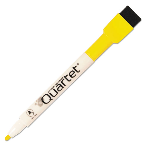 Quartet® Low-Odor ReWritables Dry Erase Mini-Marker Set, Fine Tip, Assorted Colors, 6/Set
