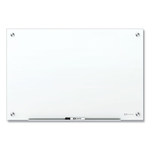 Quartet® Brilliance Glass Dry-Erase Boards, 36 x 24, White Surface