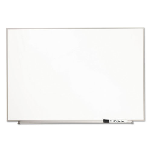 Quartet® Matrix Magnetic Boards, Painted Steel, 48 x 31, White, Aluminum Frame