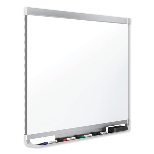 Quartet® Prestige 2 DuraMax Magnetic Porcelain Whiteboard, 48 x 36, Silver Frame