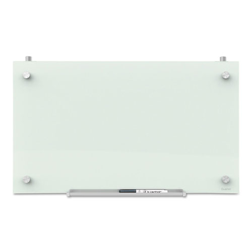 Quartet® Infinity Magnetic Glass Dry Erase Cubicle Board, 18 x 30, White