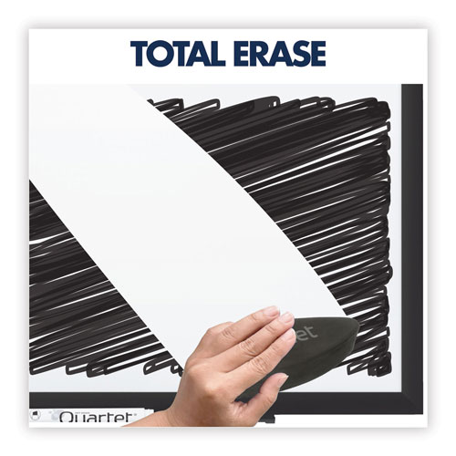 Quartet® Classic Series Total Erase Dry Erase Board, 24 x 18, Silver Aluminum Frame