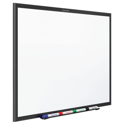 Quartet® Classic Series Nano-Clean Dry Erase Board, 48 x 36, Black Aluminum Frame