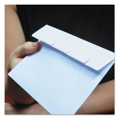 Quality Park Reveal-N-Seal Envelope, #9, Commercial Flap, Self-Adhesive Closure, 3.88 x 8.88, White, 500/Box