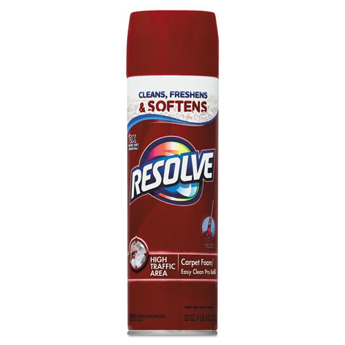 Resolve Carpet Foam, Foam Spray, 22 oz (1.37 lb), Red, Blue