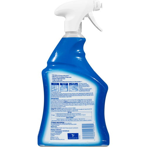 Lysol Disinfectant Power Bathroom Foamer, Liquid, Atlantic Fresh, 32 oz Spray Bottle, 12/Carton