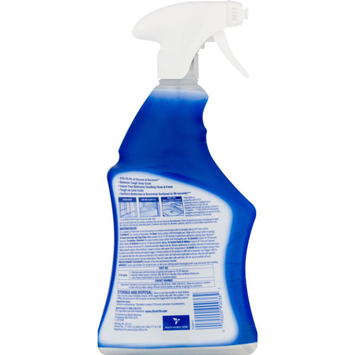 Lysol Bathroom Cleaner, Spray, 22 oz (1.37 lb), Spray Bottle