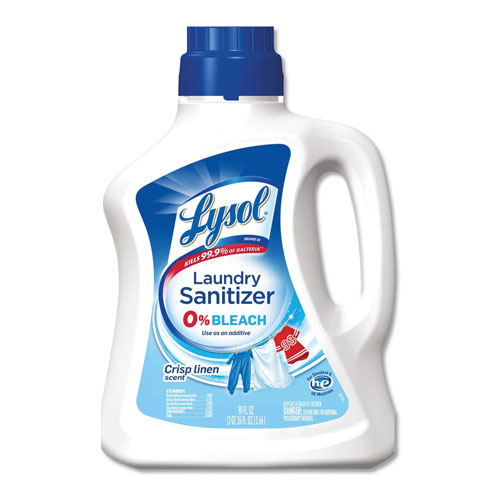 Lysol Laundry Sanitizer, Liquid, Crisp Linen, 90 oz