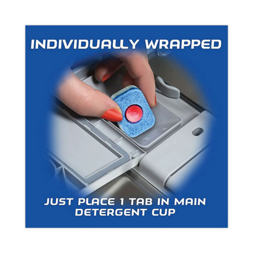 Finish® Powerball Dishwasher Tabs, Fresh Scent, 94/Box, 4 Boxes/Carton