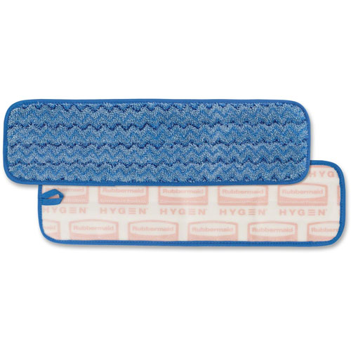 Rubbermaid Microfiber Wet Pad, .5" x 1.67" x .36", Blue