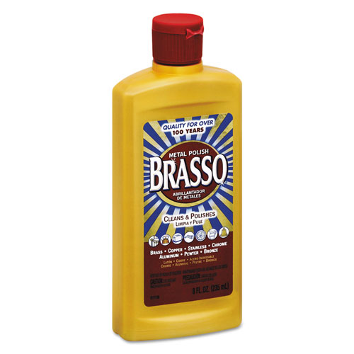 Brasso® Metal Surface Polish, 8 oz Bottle