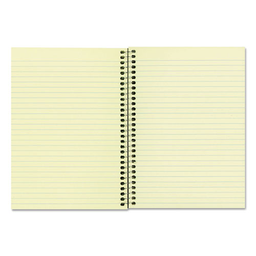 National Brand Single-Subject Wirebound Notebooks, Narrow Rule, Brown Paperboard Cover, (80) 7.75 x 5 Sheets