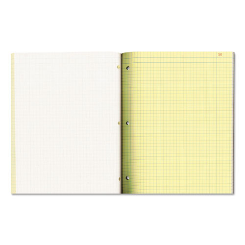 National Brand Duplicate Laboratory Notebooks, Stitched Binding, Quadrille Rule (4 sq/in), Brown Cover, (200) 11 x 9.25 Sheets