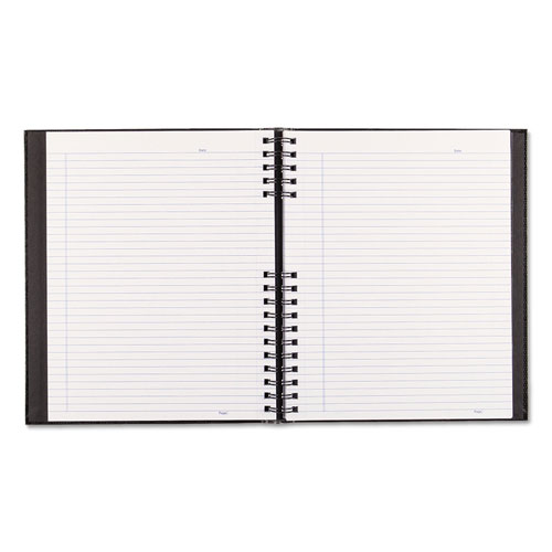 Blueline NotePro Notebook, 1-Subject, Medium/College Rule, Black Cover, (150) 11 x 8.5 Sheets