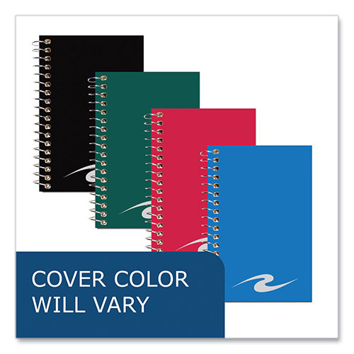 Roaring Spring Paper Memo Pad, Randomly Assorted Cover Color, Narrow Rule, (46) White 6 x 4 Sheets, 72/Carton