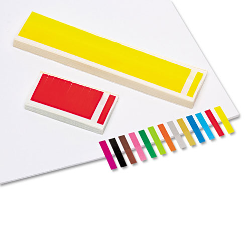 Redi-Tag/B. Thomas Enterprises Removable Page Flags, Four Assorted Colors, 900/Color, 3600/Pack