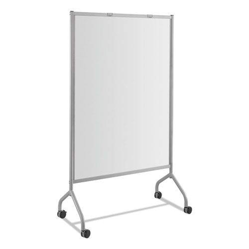 Safco Impromptu Magnetic Whiteboard Collaboration Screen, 42w x 21.5d x 72h, Gray/White
