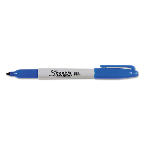 Sharpie® Fine Tip Permanent Marker, Blue, 36/Pack