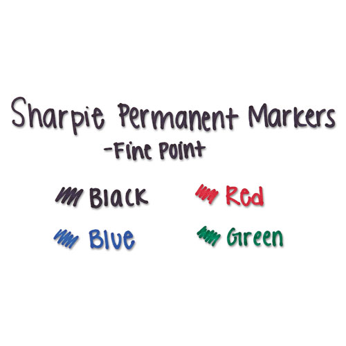 SHARPIE FINE POINT PERMANENT MARKERS, 19-COUNT ASSORTED COLORS