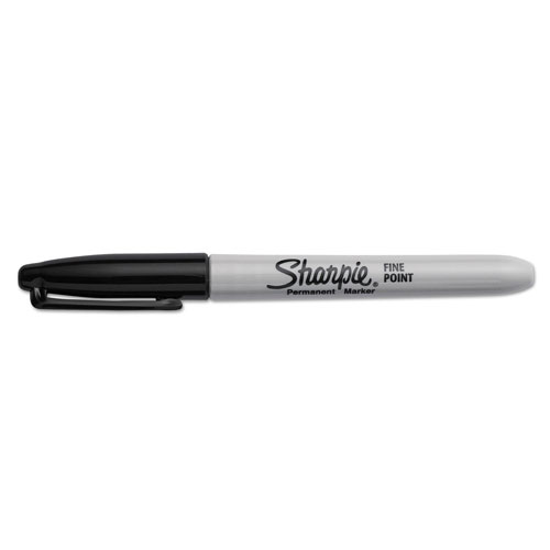 Sanford Sharpie Pen - Fine Pen Point - Black - 36 / Box 