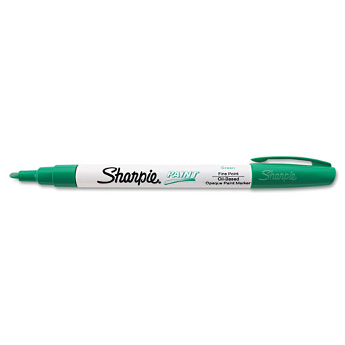 Sharpie® Permanent Paint Marker, Fine Point, Green