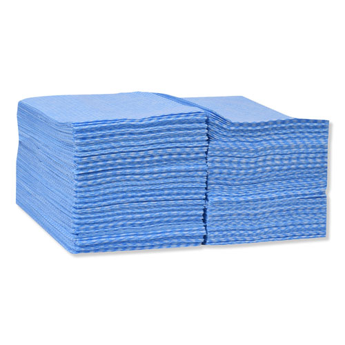 Tork Foodservice Cloth, 13 x 21, Blue, 240/Box