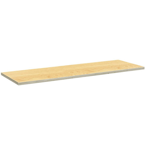 Special-T Low-Pressure Laminate Tabletop - Crema Maple Rectangle Top - 24" Table Top Length x 72" Table Top Width - Low Pressure Laminate (LPL) Top Material