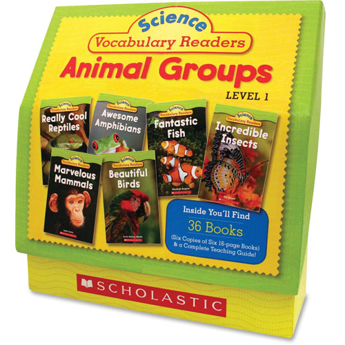 Scholastic Science Vocabulary Readers: Animal Groups, Grades 1-2