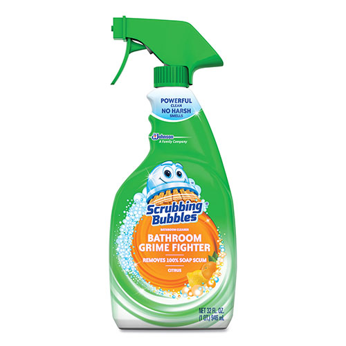 Scrubbing Bubbles Multi Surface Bathroom Cleaner, Citrus Scent, 32 oz Spray Bottle