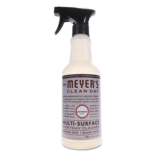 Mrs. Meyer's® Multi Purpose Cleaner, Lavender Scent, 16 oz Spray Bottle, 6/Carton