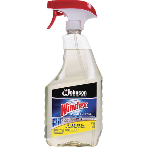 Windex Multi-Surface Disinfectant Cleaner, Citrus Scent, 32 oz Bottle
